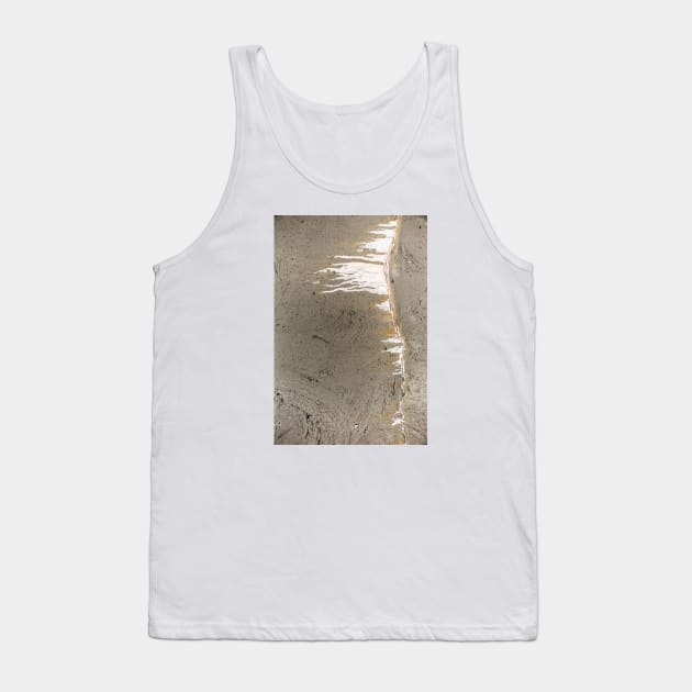 Eroding Cracked Concrete Tank Top by textural